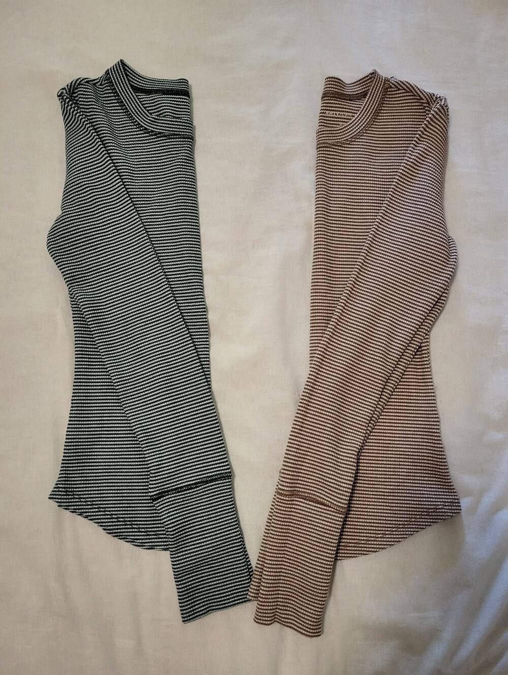 American Eagle Long-Sleeve Striped Tops XS